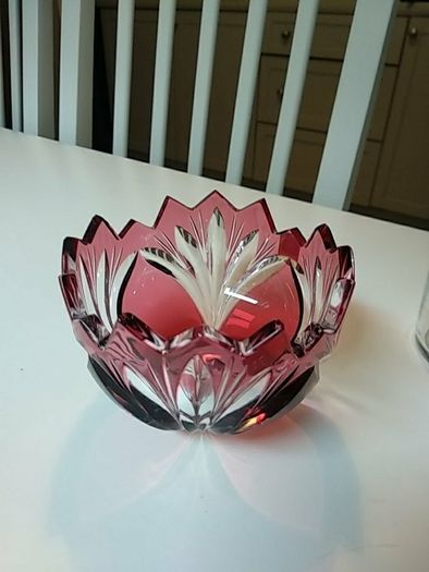 Small Caesar crystal bowl