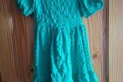 Green dress and Cardigan 9-10years