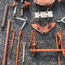allis chalmers tractor wide front axle and bits Image 5
