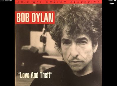 BOB DYLAN  |  Love And Theft    (MoFi  Audiophile Pressing)