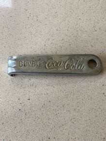Coca Cola Italian bottle opener 70's