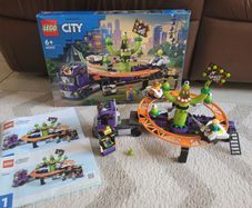 Original Lego City 60313 Space Ride Amusement Truck