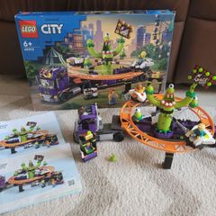 Original Lego City 60313 Space Ride Amusement Truck
