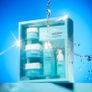 SKIN Hydrated Ever After Skincare Mini Kit, Cleanser, Makeup Remover, Moisturiser & Eye Cream For Hydrating Skin, Airplane-Friendly Sizes Image 2