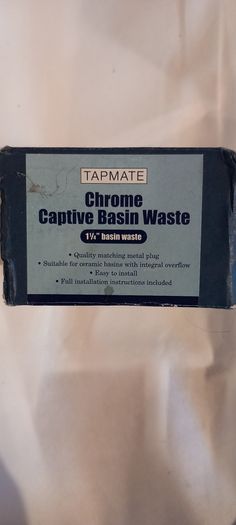 Chrome captive basin waste