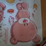 Pink Teddy stickers for wall Image 5