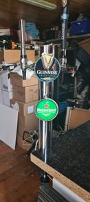 home bar setup