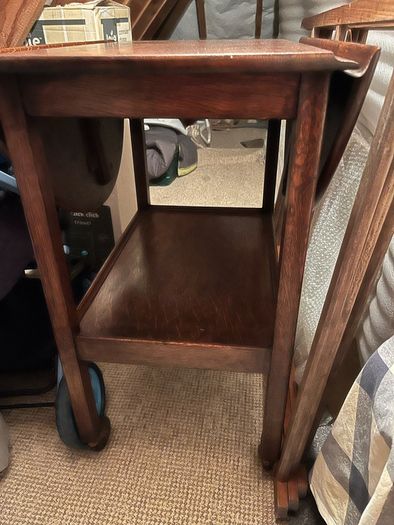 Wooden Tea Trolley
