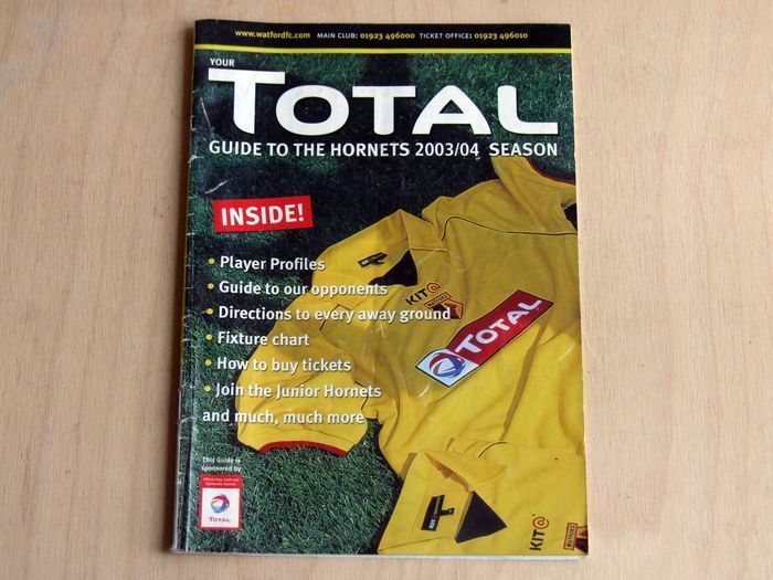 Watford Football Club programmes