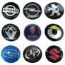 4x 3D 56mm 65mm Stickers for 60mm Car Caps Alloy Wheel Center Hub Cap Badge Stickers for Audi BMW MINI Citroen Chevy Fiat Ford Dodge GMC Honda Hyundai Mazda Mercedes Mitsubishi Nissan Land Rover Opel Peugeot Skoda Toyota Volvo VW KIA Image 2