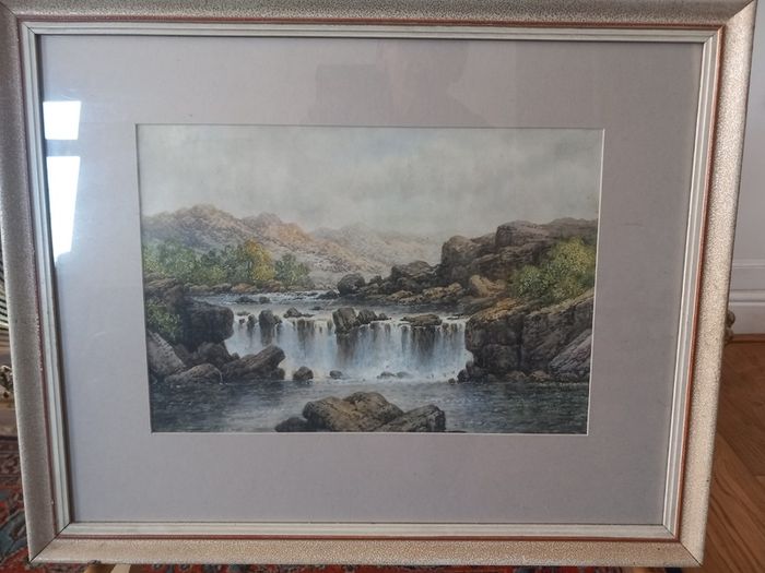 Watercolour by Charles Bool.