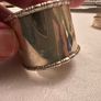 Antique sterling silver napkin rings Image 10