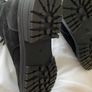 Ladies Schuh Black Suede Ankle Boots, Size 40 / 7 Image 9