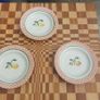 Three Vintage Nicholas Mosse Tiny Plates in the Fabulous but Discontinued Pear Pattern Image 2