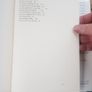 Signed, Leonard Cohen, book of poems and songs. Image 3