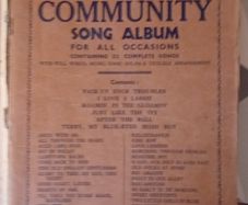 vintage sheet music