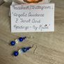 Handmade Archangel Michael Opalite Crystal Earrings For Protection And Increasing Energy Image 3