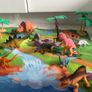 Dinosaur playset - free postage Image 2