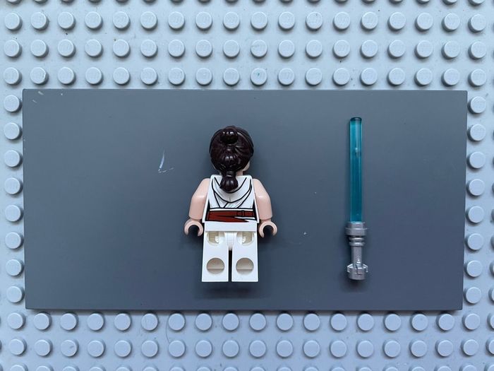 lego star wars sw1054 Rey minifigure- White Tied Robe