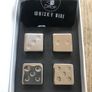 Set Of 4 Whisky Dice Image 3