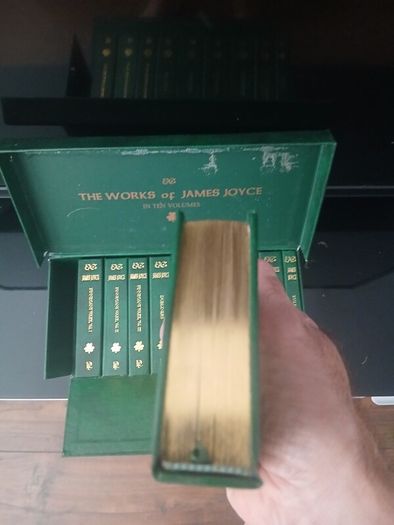 Highly Collectable 10 volume box set "The works of James Joyce"