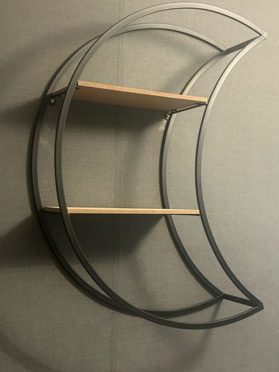Moon-Shaped Shelf