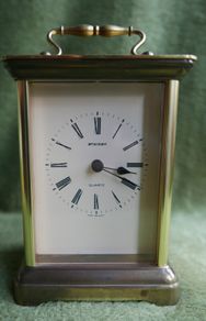 Vintage Staiger Quartz Carriage Clock - West Germany - works well