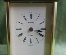 Vintage Staiger Quartz Carriage Clock - West Germany - works well