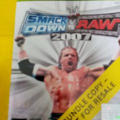 Smack Down VS Raw 2007 Xbox 360 Games Original