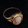 Vintage 9ct cameo ring Image 2