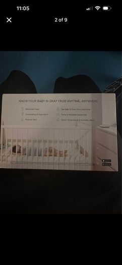 Sense u baby monitor
