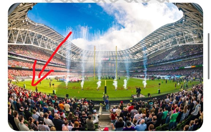 3x Row A - Aer Lingus College Football Classic 2026