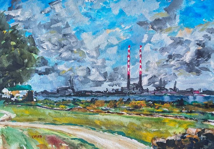 poolbeg watercolour
