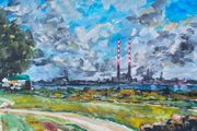 poolbeg watercolour