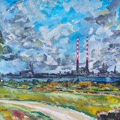 poolbeg watercolour