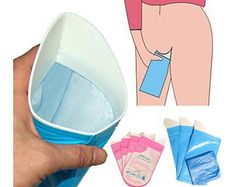 Unisex Outdoor Urine Prevent  Bags For Toilet Disposable Emergency Tool