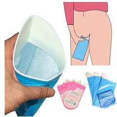 Unisex Outdoor Urine Prevent  Bags For Toilet Disposable Emergency Tool