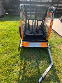 Halfords Double Child Bike Trailer