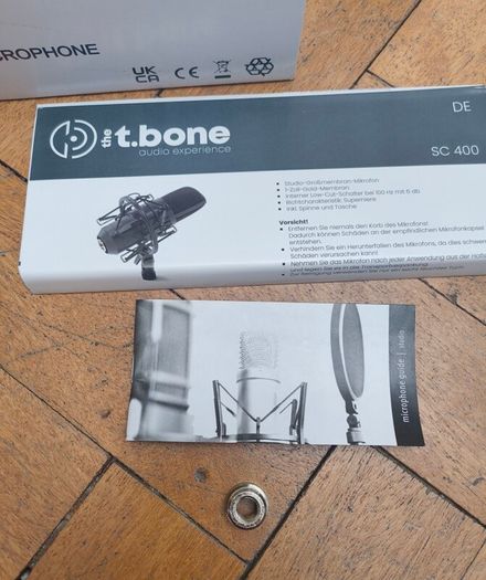 T Bone SC400 Large Diaphragm Condenser Microphone