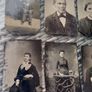 8 tintype antique photos, 1800s, playing card sized, post 4e D18 Image 4