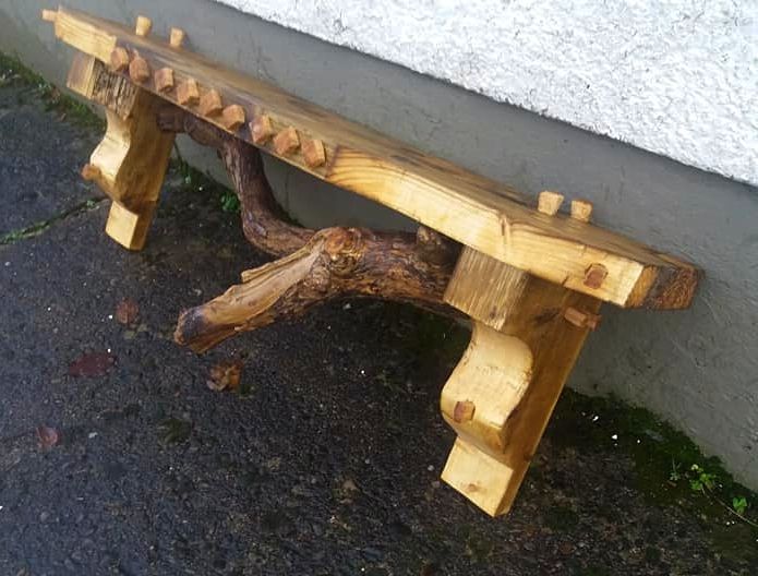 Rustic Driftwood Floating Shelf / Mantel