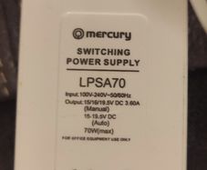 Laptop Charger with 6 connection types