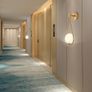LED Wall Lamps Metal Living Room Lamp Fashion Nordic Bedside Glass Wall Lamp (2 pcs) Image 6