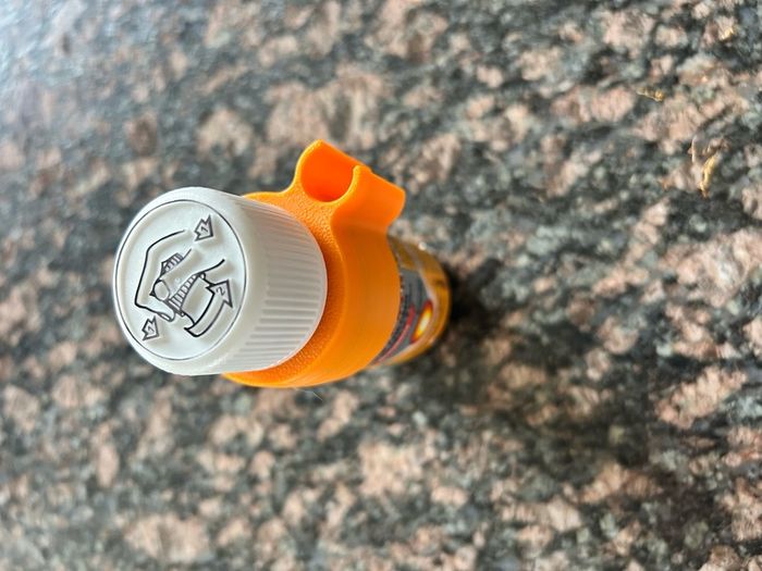 Nurofen Bottle Syringe Holder