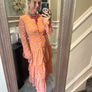 Never fully dressed tiered midi dress Image 3