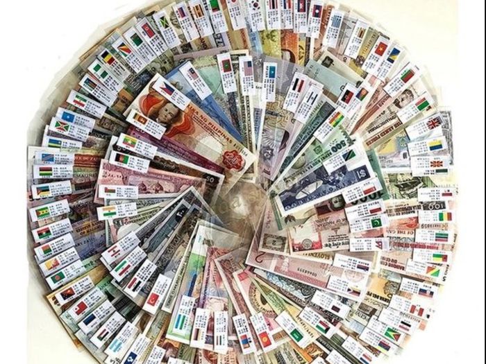 UNC World Lot 100 PCS Notes From 100 Different Countries / Region, UNC Original Genuine Real Note for Collection, ( Out of Use Now )