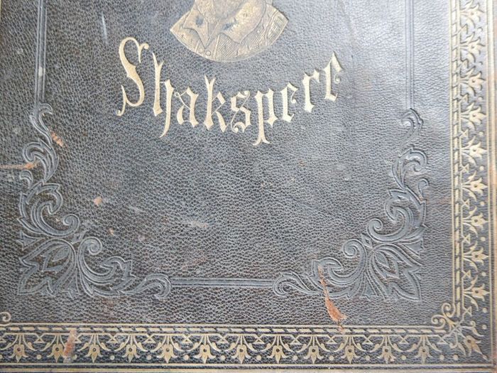 Antique (big and heavy) Imperial Shakespeare 1800s, Charles Knight, ,Volume 1