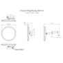 Bathroom Magnifying Mirror Image 5