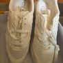 new white chunky sole trainers Image 3