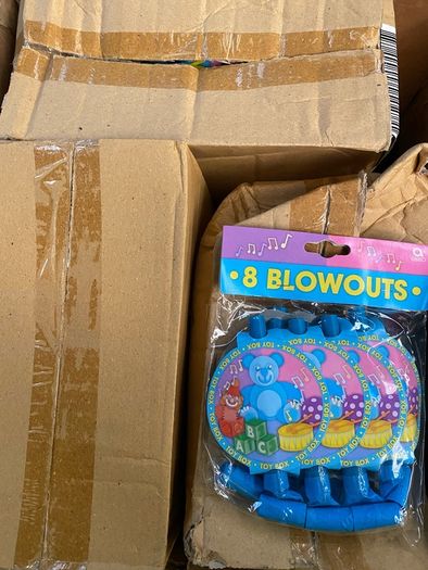 72 Packs - Party Horn - Blow Outs - Job Lot!